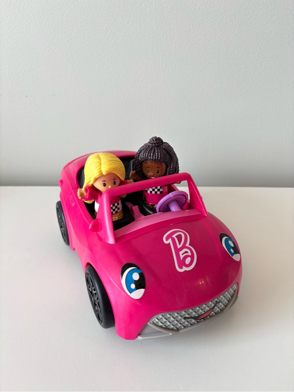 Little People- Barbie Race Car with Friends